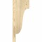 Ekena Millwork Newport Rough Sawn Corbel, Douglas Fir, 4"W x 8"D x 20"H COR04X08X20NEW00RDF - alternate 3